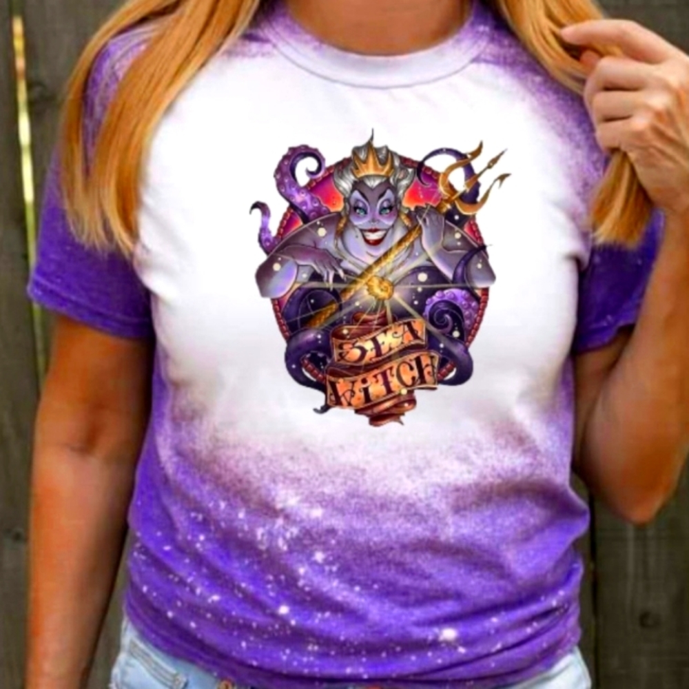Sea Witch bleached tshirt